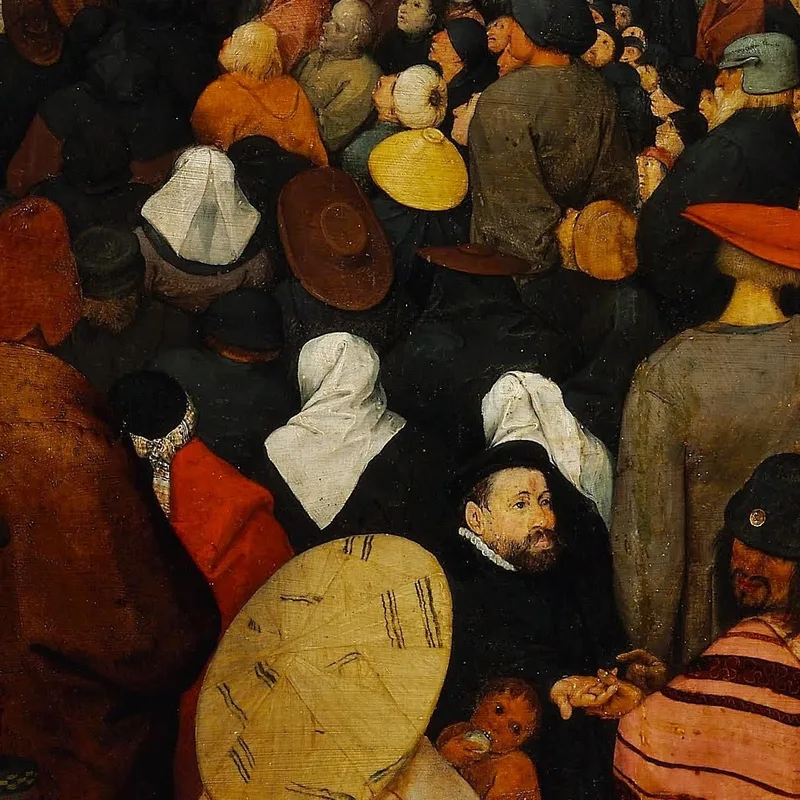 Il Sermone Di San Giovanni Battista Pieter Bruegel
