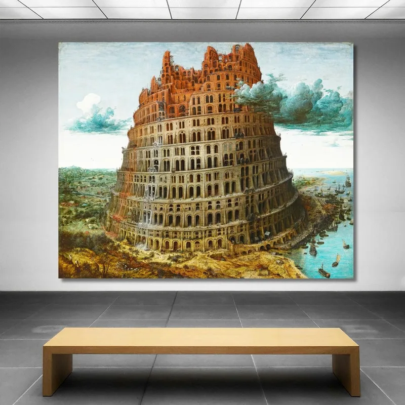La Torre Di Babele Pieter Bruegel