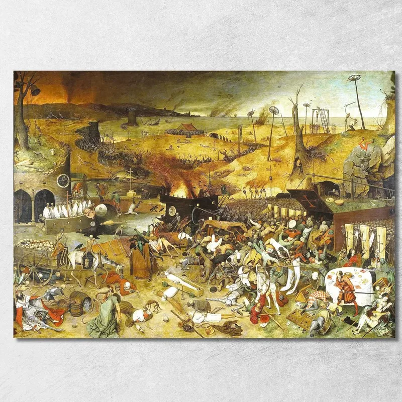 Trionfo Della Morte Pieter Bruegel quadro stampa su tela