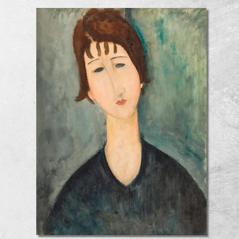 Una Donna Amedeo Modigliani quadro stampa su tela