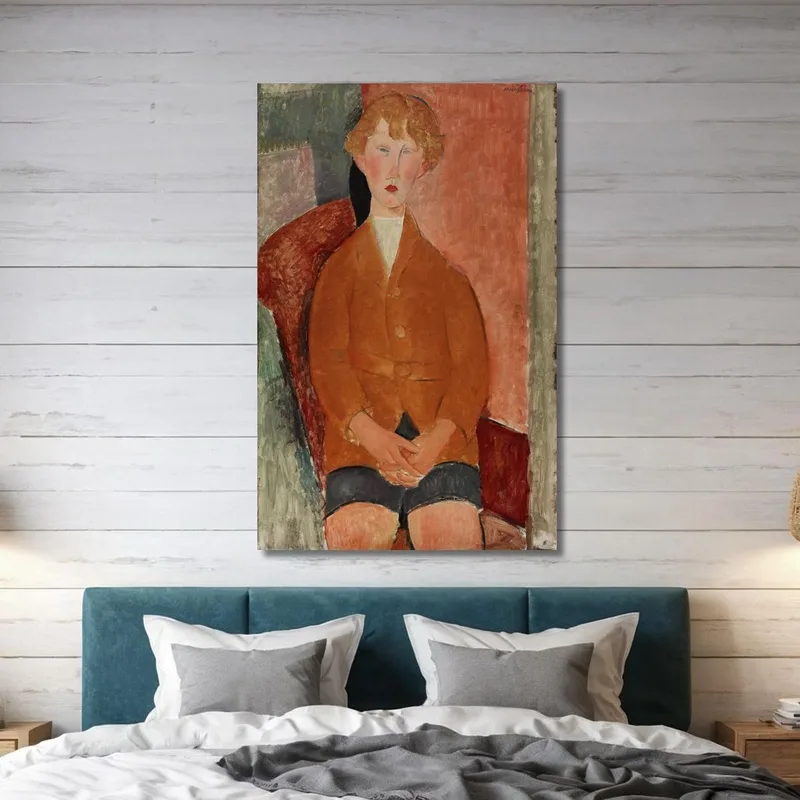 Junge In Kurzen Hosen Amedeo Modigliani