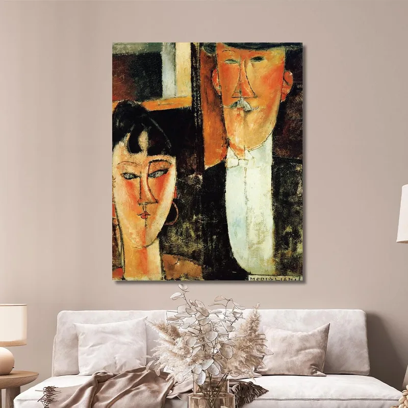 Sposa E Sposo Amedeo Modigliani