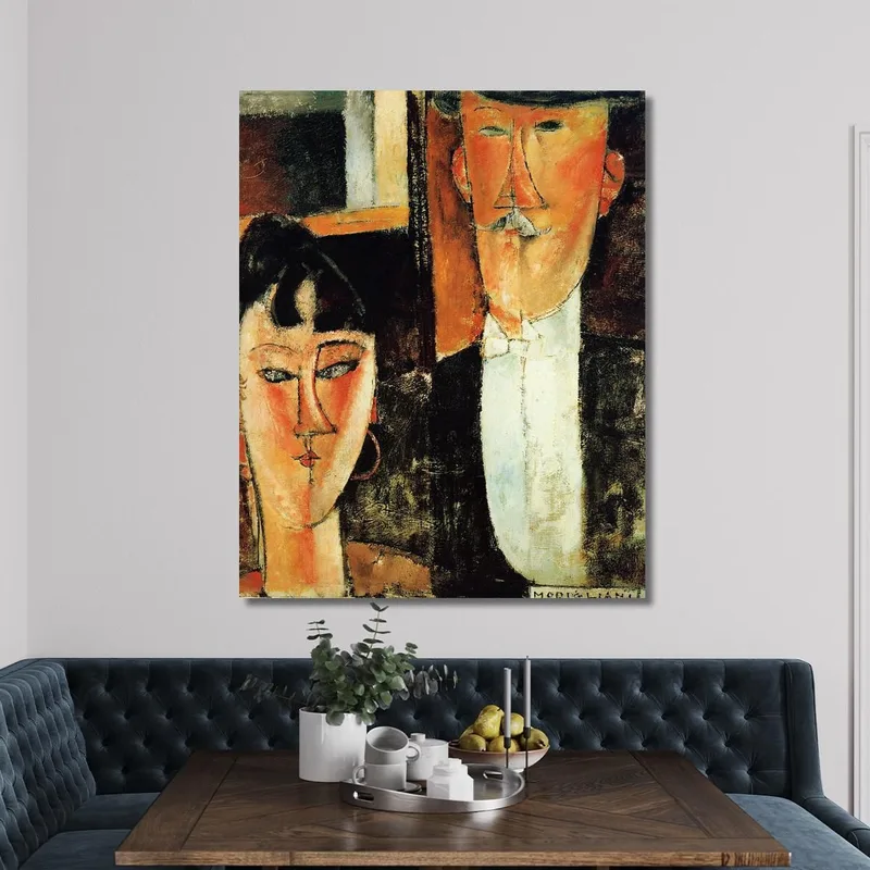 Sposa E Sposo Amedeo Modigliani