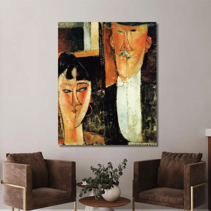 Sposa E Sposo Amedeo Modigliani