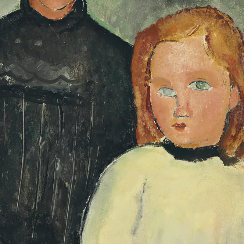 Die Beiden Mädchen Amedeo Modigliani