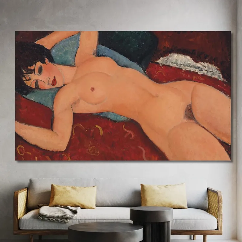 Nu Couché Amedeo Modigliani