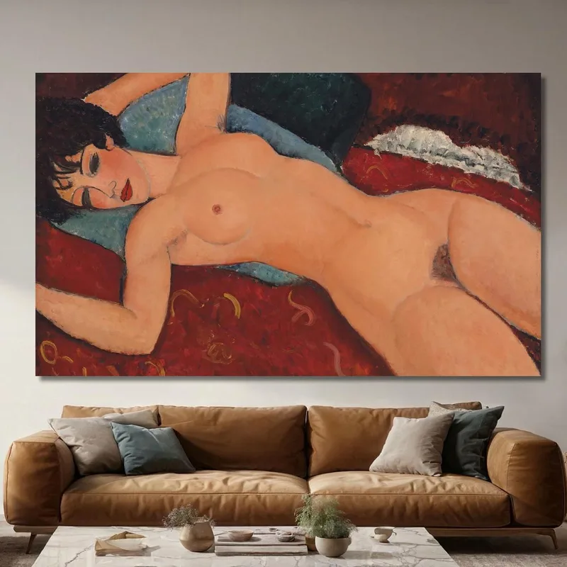 Nu Couché Amedeo Modigliani
