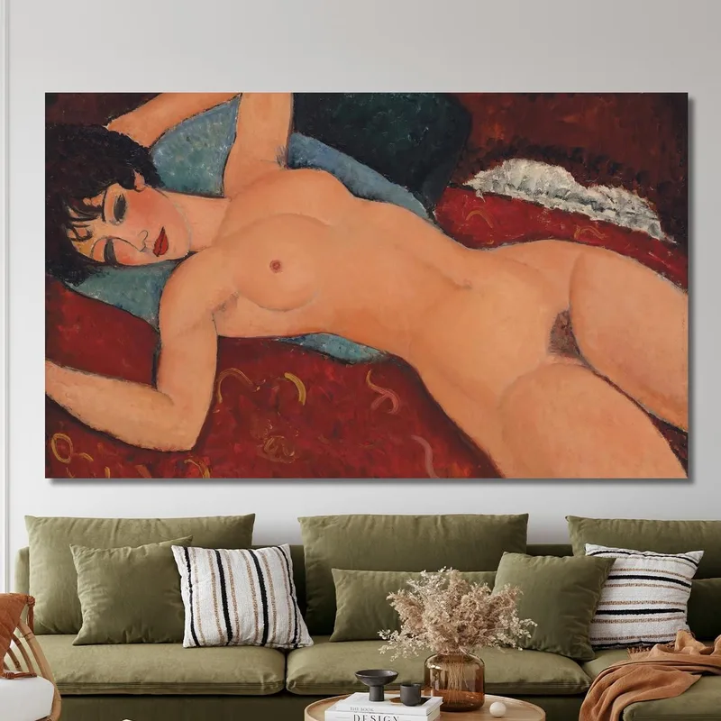 Nu Couché Amedeo Modigliani