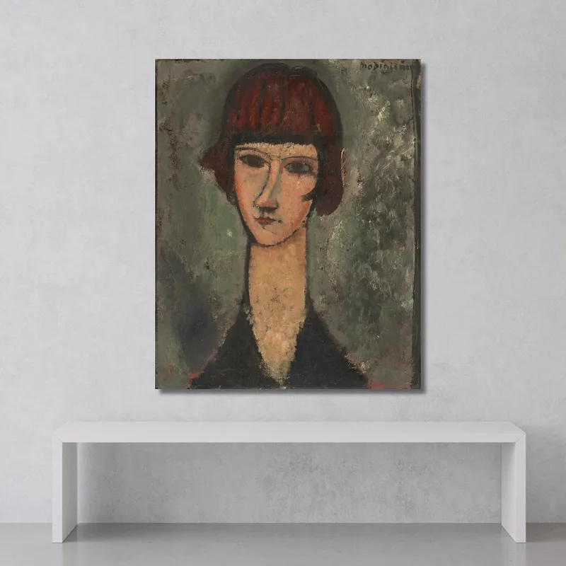 Portrait De Femme 2 Amedeo Modigliani