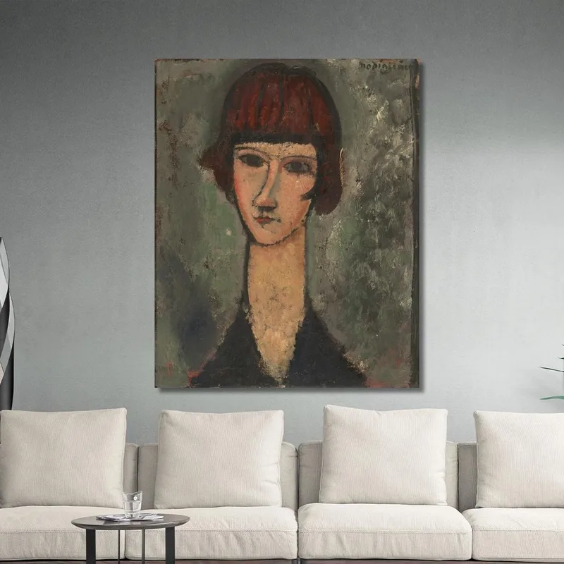 Portrait De Femme 2 Amedeo Modigliani