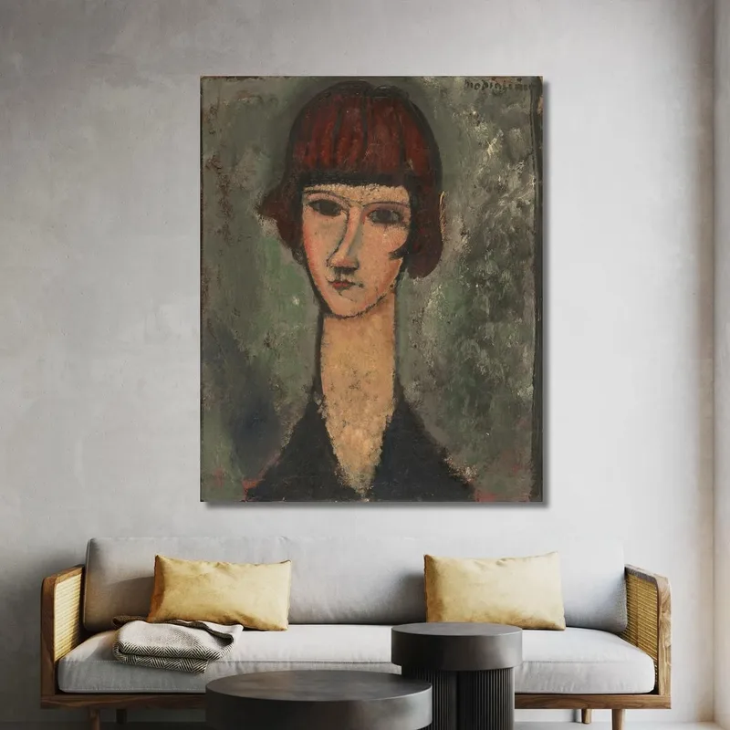 Portrait De Femme 2 Amedeo Modigliani