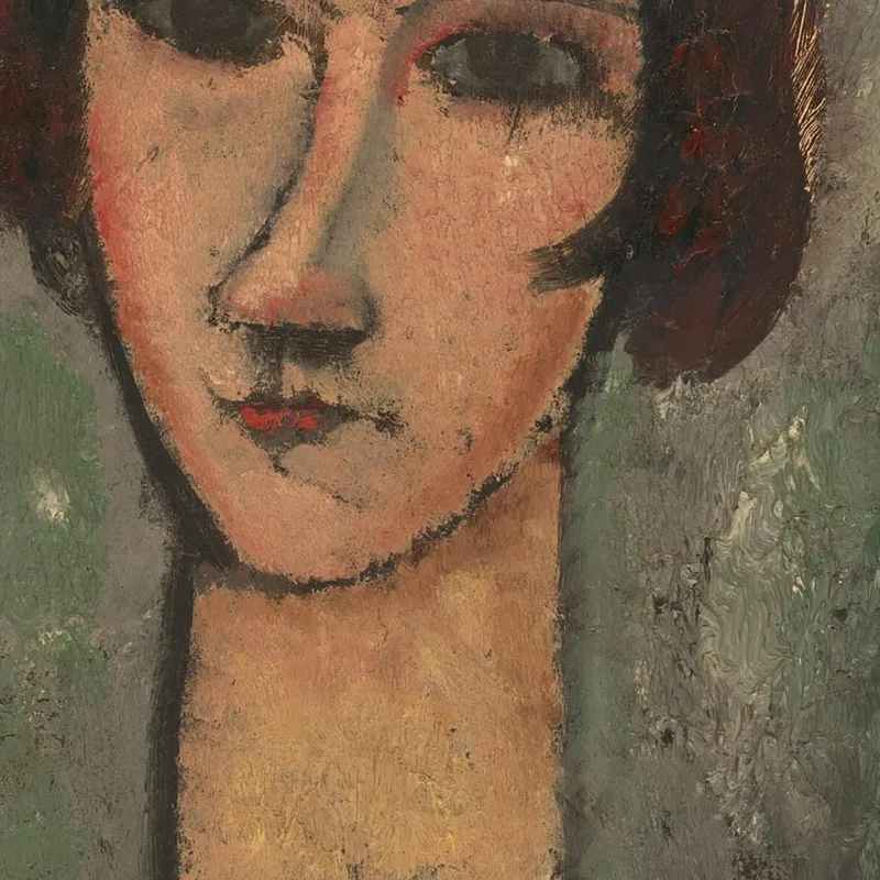 Portrait De Femme 2 Amedeo Modigliani