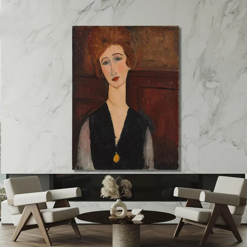 Ritratto Di Una Donna Amedeo Modigliani