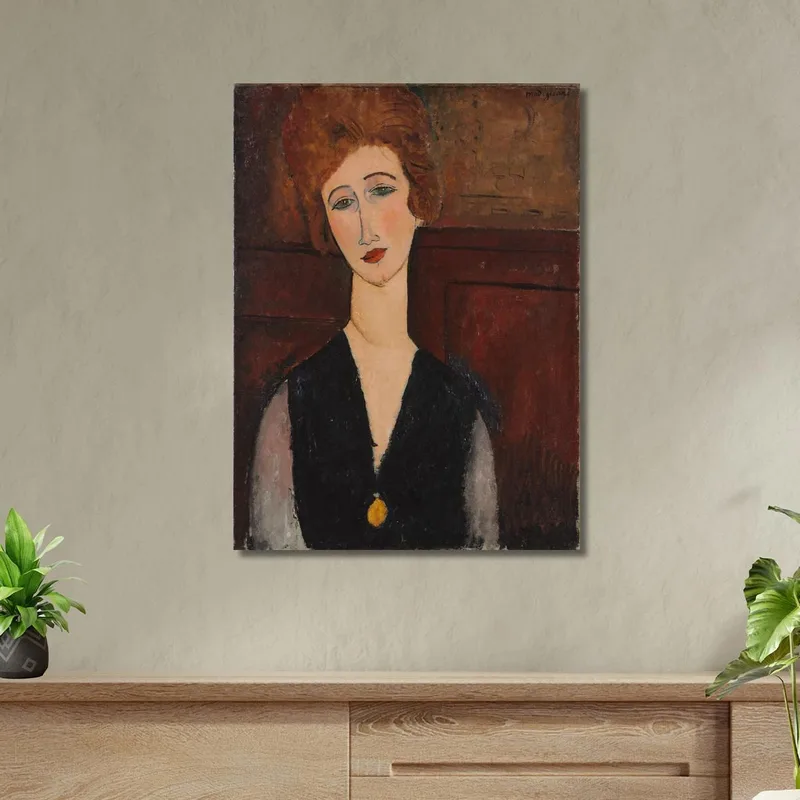 Ritratto Di Una Donna Amedeo Modigliani