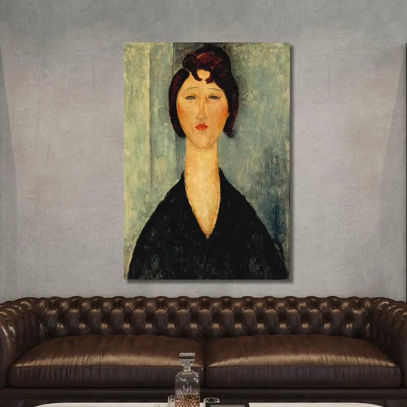 Portrait Einer Jungen Frau Amedeo Modigliani