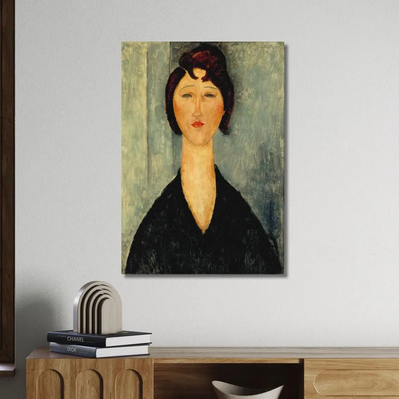Portrait Einer Jungen Frau Amedeo Modigliani