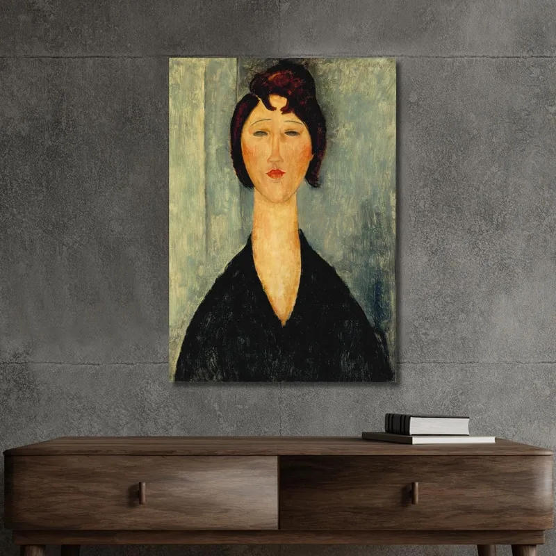 Portrait Einer Jungen Frau Amedeo Modigliani