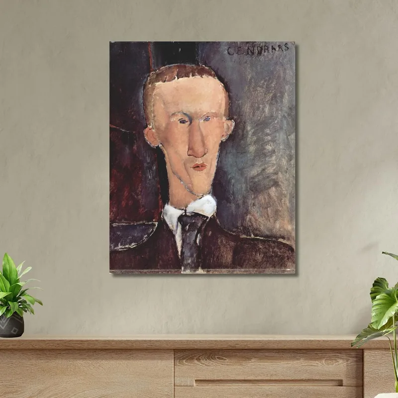 Porträt Von Blaise Cendrars Amedeo Modigliani