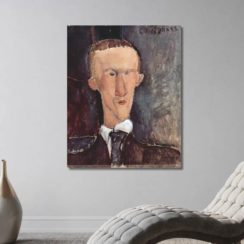Porträt Von Blaise Cendrars Amedeo Modigliani