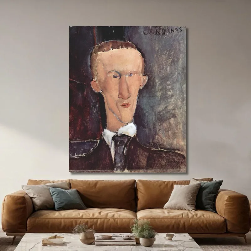 Porträt Von Blaise Cendrars Amedeo Modigliani