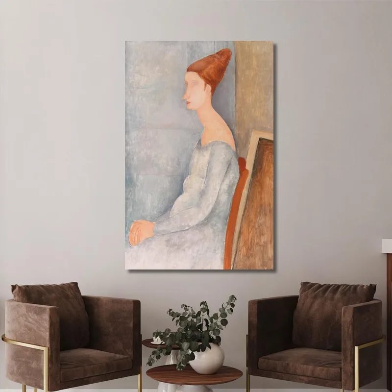 Porträt Von Jeanne Hébuterne 2 Amedeo Modigliani
