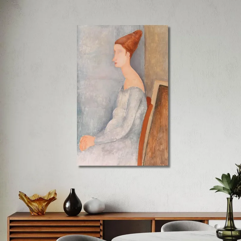 Porträt Von Jeanne Hébuterne 2 Amedeo Modigliani