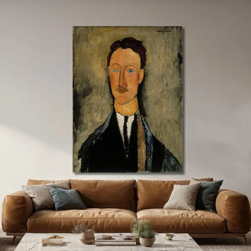Portrait Of The Artist Léopold Survage Amedeo Modigliani