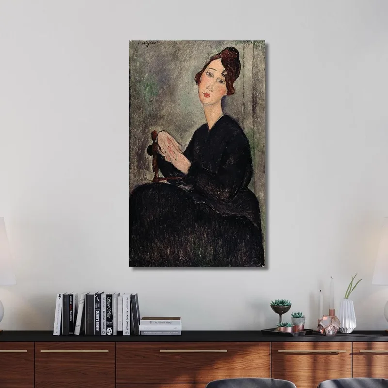 Portrait De Dédie Amedeo Modigliani