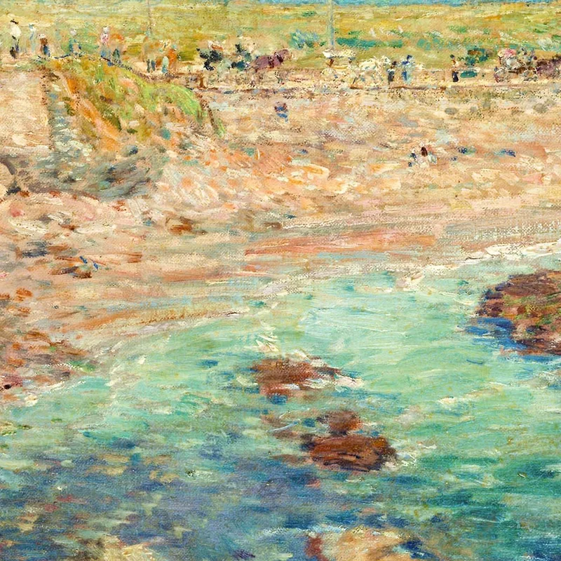 Spiaggia Di Bailey'S Newport Rhode Island Frederick Childe Hassam