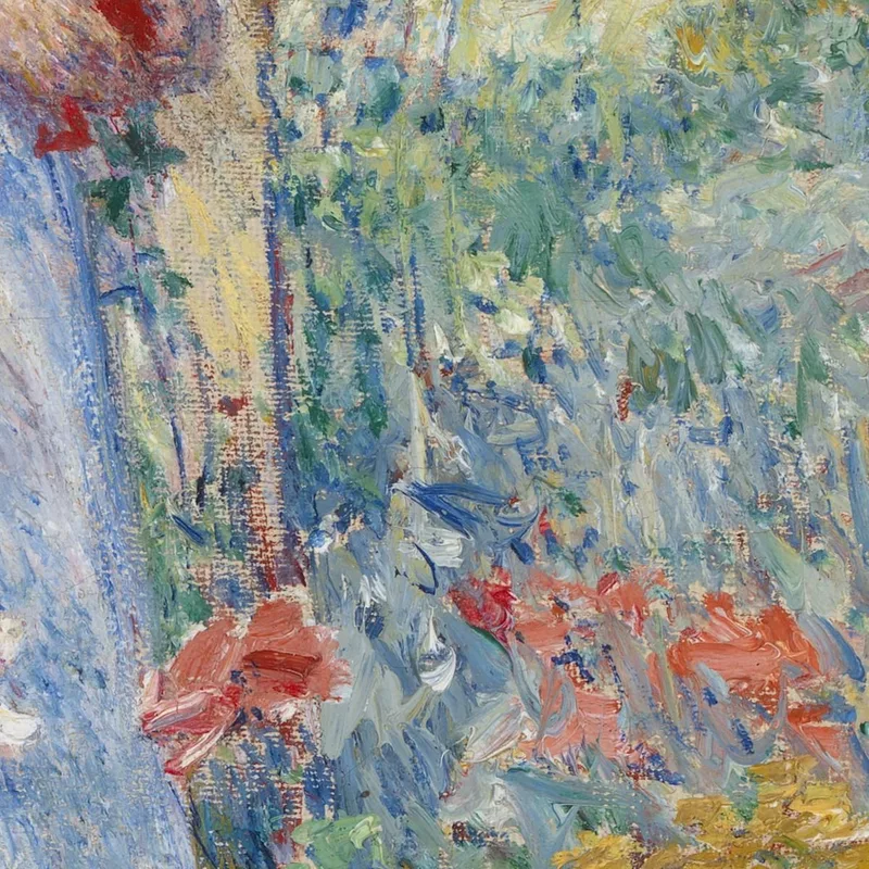 Dans Le Jardin Celia Thaxter Dans Son Jardin Frederick Childe Hassam