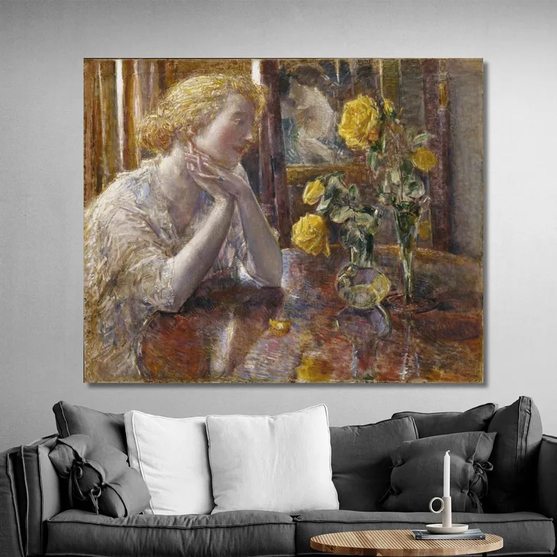 Maresciallo Niel Roses Frederick Childe Hassam
