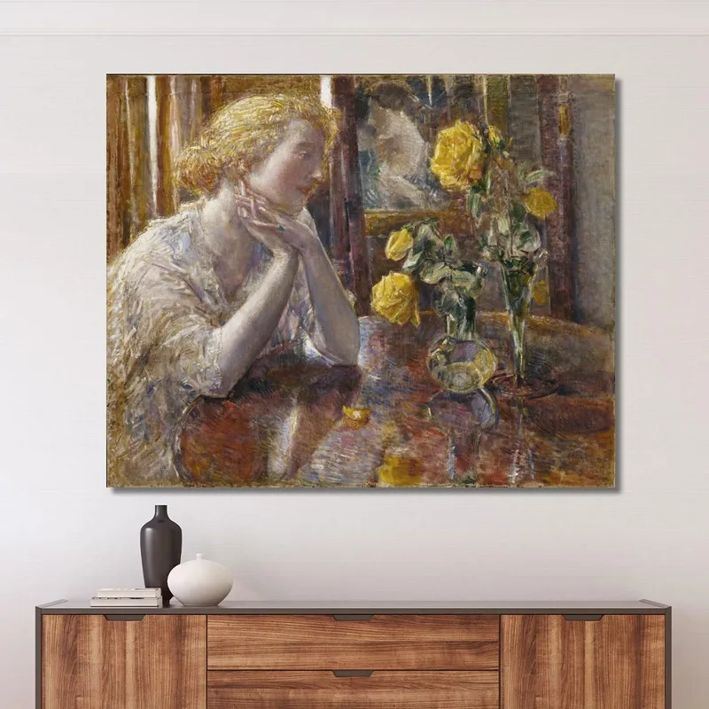 Maresciallo Niel Roses Frederick Childe Hassam