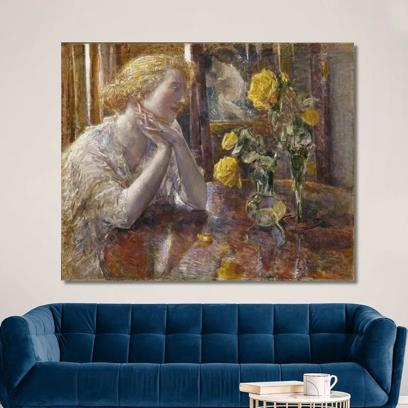 Maresciallo Niel Roses Frederick Childe Hassam