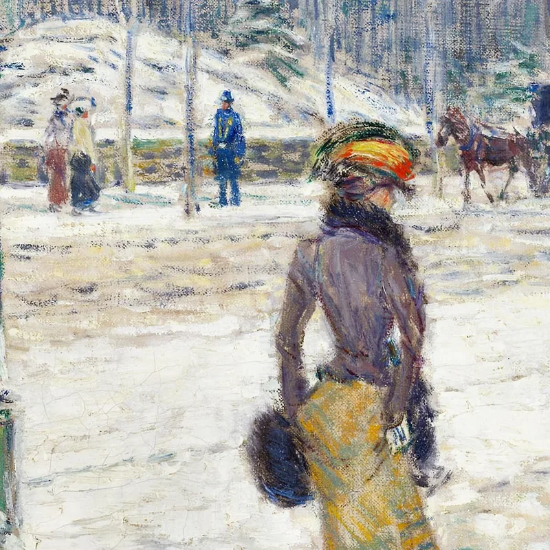 Rue De New York Frederick Childe Hassam