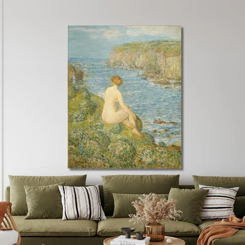 Ninfa E Mare Frederick Childe Hassam