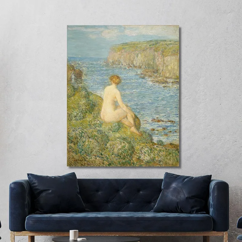 Ninfa E Mare Frederick Childe Hassam