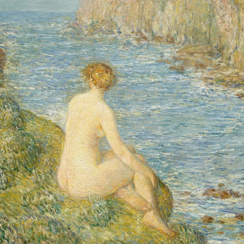 Ninfa E Mare Frederick Childe Hassam