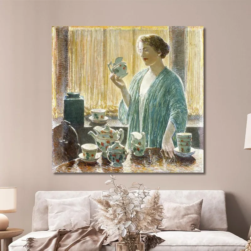 Set Da Tè Alla Fragola Frederick Childe Hassam