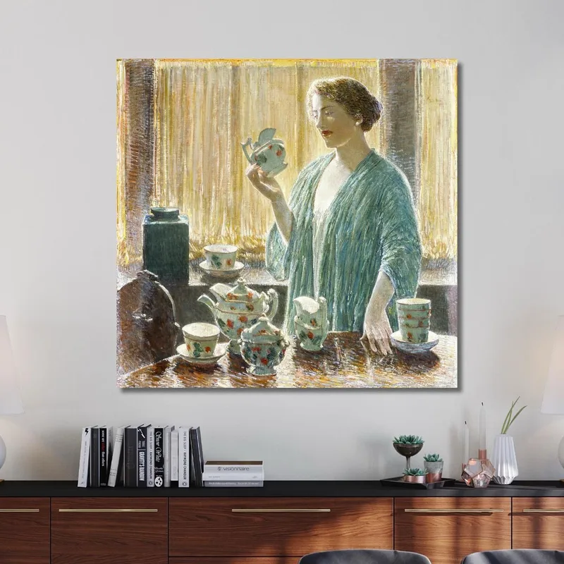 Set Da Tè Alla Fragola Frederick Childe Hassam