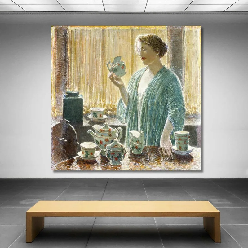 Set Da Tè Alla Fragola Frederick Childe Hassam