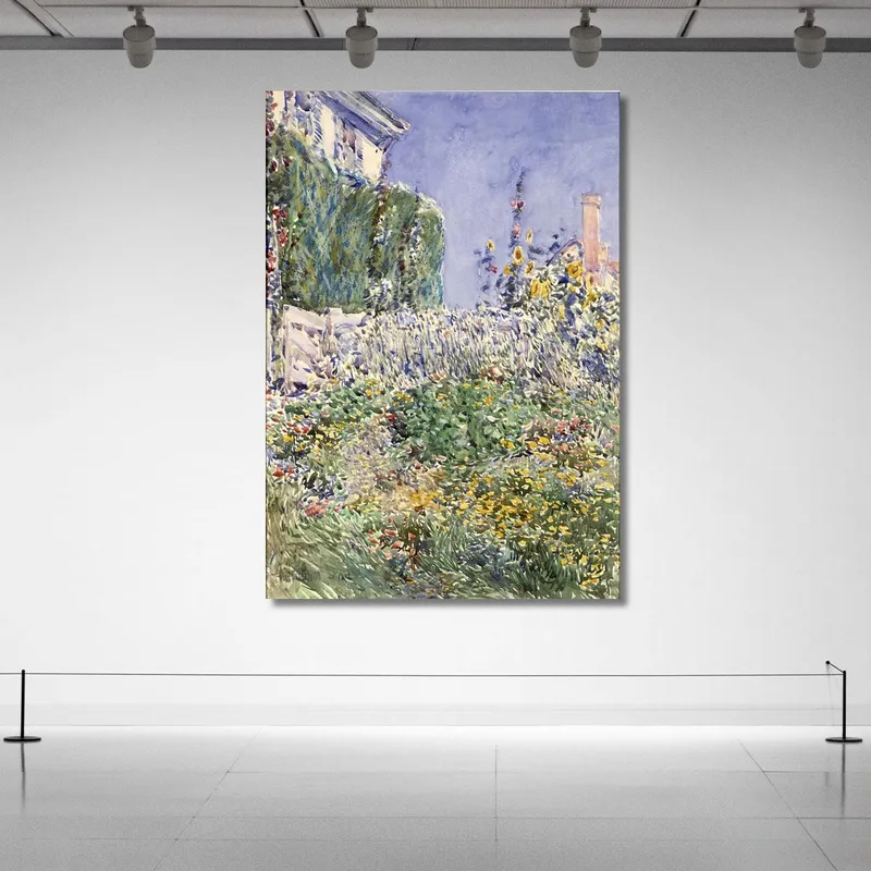 Il Giardino Di Thaxter Frederick Childe Hassam