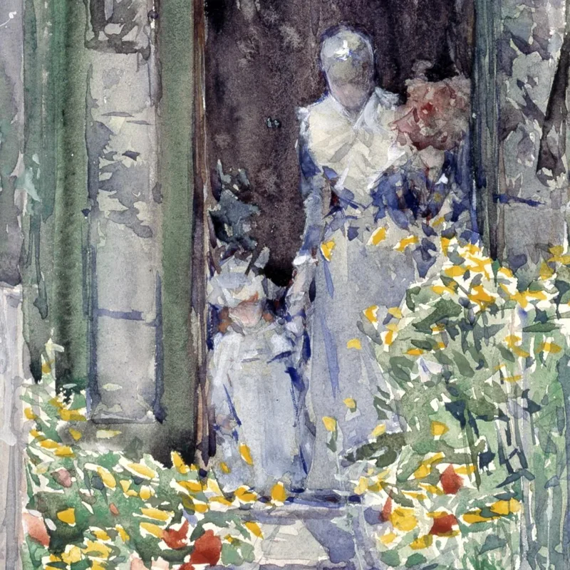 Le Jardin Dans Toute Sa Splendeur Frederick Childe Hassam