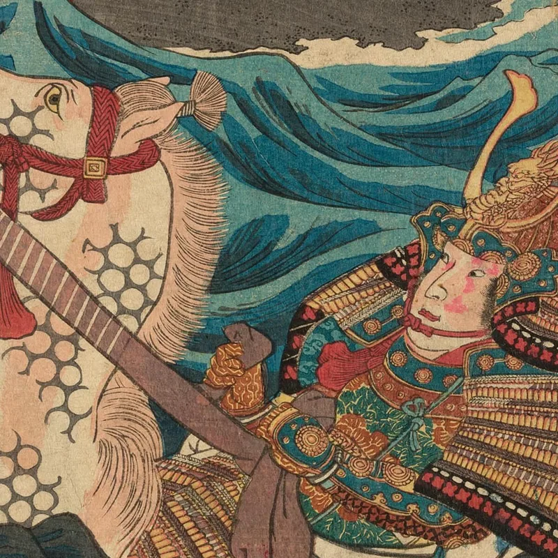 Cai Shun Sai Jun Utagawa Kuniyoshi