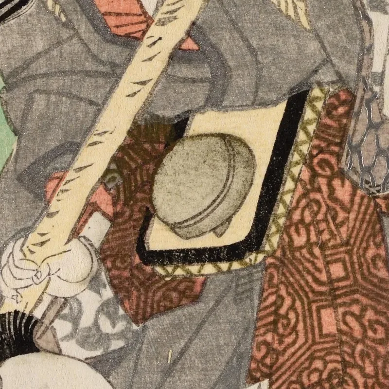 Giocatori Di Kabuki Utagawa Kuniyoshi