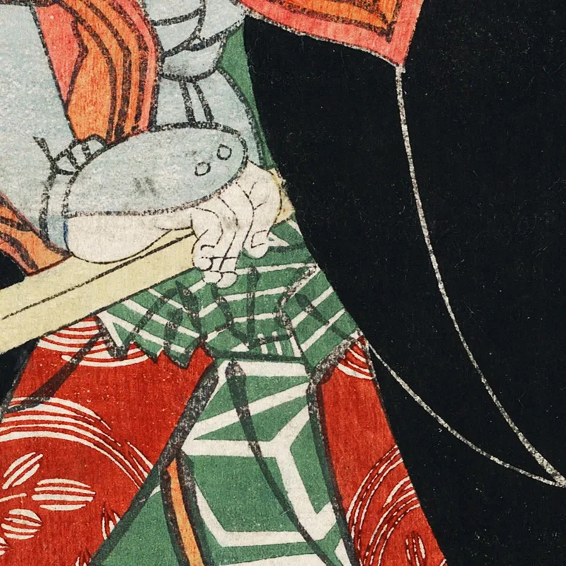 Mimasu Gennosuke No Namiwa No Jirosaku Utagawa Kuniyoshi