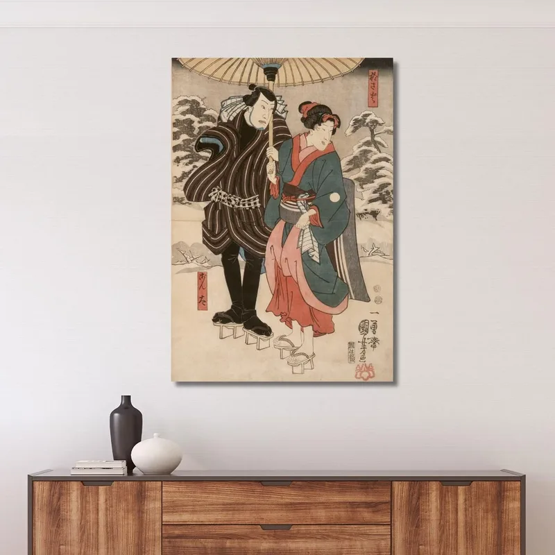 Osayo E Genta Utagawa Kuniyoshi