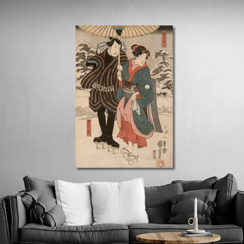 Osayo E Genta Utagawa Kuniyoshi