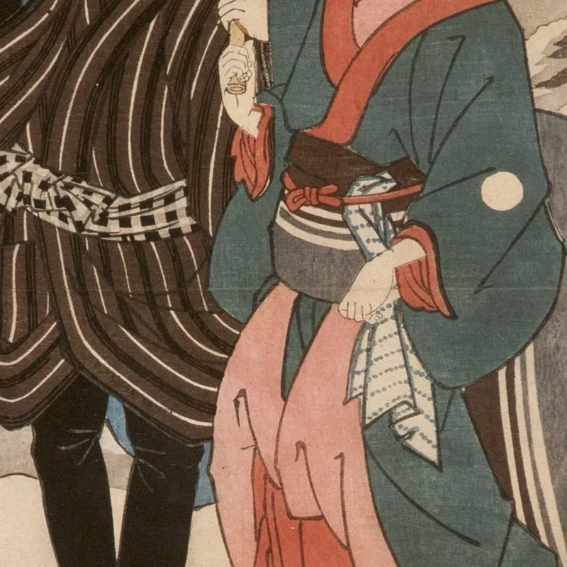 Osayo E Genta Utagawa Kuniyoshi