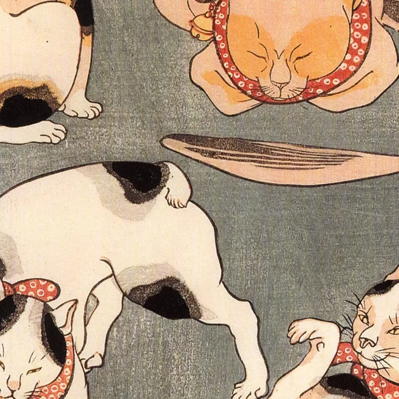 Feuille De Droite D'Un Triptyque Utagawa Kuniyoshi