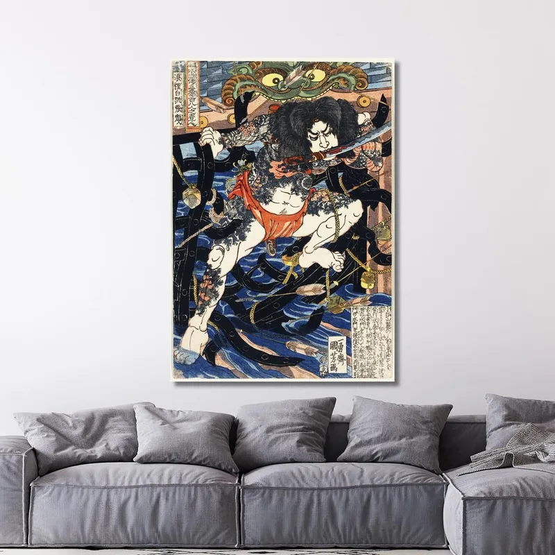 Truck Hakucho Chojun Utagawa Kuniyoshi